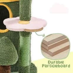 Yaheetech 48.5inch Oasis-themed Cat Tree Cat Tower, Green 12 Yaheetech 48.5inch Oasis-themed Cat Tree Cat Tower, Green -BlueBuffalo Sales Store GUEST 26875472 50f7 4003 90c2 1d1575f3de0d