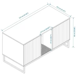 Gulches Modern Wooden Cat House With Scratching Mat - Stylish & Functional Cat Furniture For Your Feline Friend -BlueBuffalo Sales Store GUEST 26d6e56c bf73 4ee7 a85f 80f286b7e104