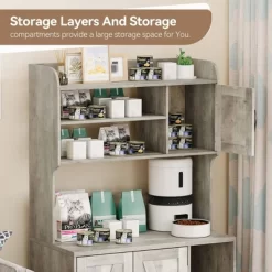 Litter Box Enclosure With Shelves And Doors, 2-in-1 Hidden Cat Litter Box Cabinet Furniture With Shelf,Indoor Cat House Wood Sturdy Pet Washroom 12 Litter Box Enclosure With Shelves And Doors, 2-in-1 Hidden Cat Litter Box Cabinet Furniture With Shelf,Indoor Cat House Wood Sturdy Pet Washroom -BlueBuffalo Sales Store GUEST 26edc441 6a6f 4400 93a1 4f55c25d4769