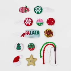 Advent Calendar Cat Ball Plush Toy Set - 12pcs - Boots & Barkley™