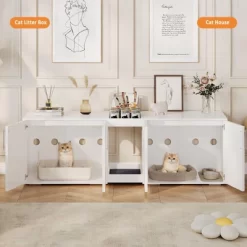 Cat Litter Box Enclosure,Hidden Litter Box Furniture For 2 Cats -BlueBuffalo Sales Store GUEST 2b693af2 c897 4cdb a88c 01dab8d466ce