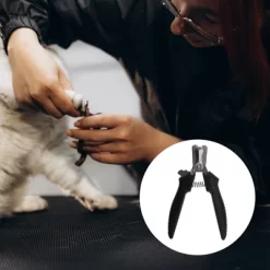 Unique Bargains Durable Short Handle Pet Nail Clippers 4.72"x2.76" 1 Pc