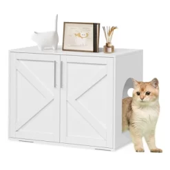 Cat Litter Box Enclosure Furniture, Hidden Wooden Litter Box Cabinet With Side Table Design -BlueBuffalo Sales Store GUEST 2be30f25 f494 4fe5 aa1d 4136d161594f