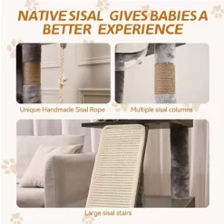 Hidden Litter Box Cat Tree Enclosure With Sisal Scratching Posts -BlueBuffalo Sales Store GUEST 2c528621 43e6 45ff a171 d0e3fc9a3dfe