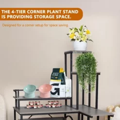 Cat Litter Box Enclosure Furniture With 3-Tier Storage Shelves, Wooden Large Hidden Litter Box Furniture, Modern Style Cat Washroom ,Grey -BlueBuffalo Sales Store GUEST 2e8766de 6da4 4866 bd3e 3e9c9da7ec8c 1