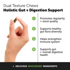 Probiotics Dual Texture Chews For Cats - Chicken Flavor, 3.7 Oz