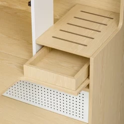 Whisen Side Table Cat Litter Box & Cat Bed House With Flip-Down Door, Metal Mesh Filter For Christmas, Thanksging And Halloween -BlueBuffalo Sales Store GUEST 2f41f375 756f 40ea a31a bcc85c0c96b6