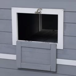 DOMETOUR Large Wooden Cat Enclosure With Waterproof Roof And Platforms Gray -BlueBuffalo Sales Store GUEST 2f65dae4 8107 4566 a3d9 900f1f4d9f56