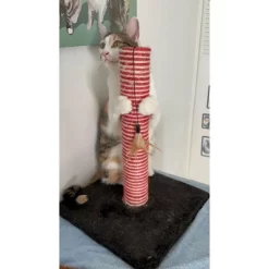 Midlee Candy Cane Christmas Cat Scratcher Post -BlueBuffalo Sales Store GUEST 305ce38c eaf5 484e 9176 e3002c5360b5