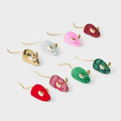 Skitter Mice Cat Plush Toy Set - 8pcs - Boots & Barkley™ -BlueBuffalo Sales Store GUEST 30de4267 6f24 457c a49f a7b15a093e9f