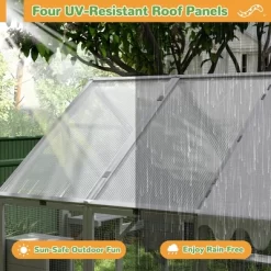 Sandinrayli Extra Large Catio Outdoor Cat Enclosure, 110" Large Walk-in Outdoor Cat Run For Multiple Cats -BlueBuffalo Sales Store GUEST 310217ed 7e4f 4db4 93cb 18a24b4e8c4c