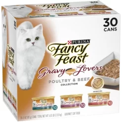 Purina Fancy Feast Gravy Lovers Chicken, Turkey & Beef Collection Gourmet Wet Cat Food - 3oz/30ct Variety Pack 6 Purina Fancy Feast Gravy Lovers Chicken, Turkey & Beef Collection Gourmet Wet Cat Food - 3oz/30ct Variety Pack -BlueBuffalo Sales Store GUEST 31950463 019e 4664 b1cf b29510fe8d5c