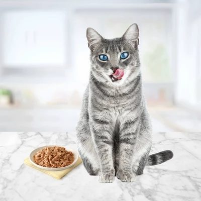 Blue Buffalo Tastefuls Flaked Tuna, Chicken & Shrimp Entrees In Gravy Premium Wet Cat Food - 5.5oz/12ct 2 Blue Buffalo Tastefuls Flaked Tuna, Chicken & Shrimp Entrees In Gravy Premium Wet Cat Food - 5.5oz/12ct - Image 2