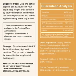 Chew + Heal Wild-Caught Omega Skin + Coat Softgels Made With Wild-Caught Fish Oil Supplement For Dogs & Cats, 180 Count -BlueBuffalo Sales Store GUEST 334b86ba f12b 4a11 a581 271a1ef607e6