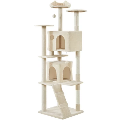 Yaheetech 80inch Multilevel Cat Tree Condo Cat Tower 9 Yaheetech 80inch Multilevel Cat Tree Condo Cat Tower - Image 9