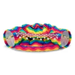 DOMETOUR Cat Tunnel Bed With Hanging Toys Cats Toy For Indoor Colorful -BlueBuffalo Sales Store GUEST 34bbdcab 5fff 4596 a40f 6cee540745c9