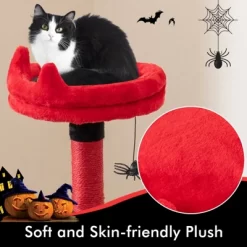 Costway 52" Gothic Cat Tree With Plush Perch & Condo Hammock& Hanging Spider Toy -BlueBuffalo Sales Store GUEST 36415b2e 5408 4aeb b7d5 bd1aa2a641bc
