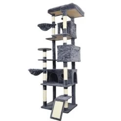 Racxily 84 In Cat Tree Tower With Large Condo Sisal Scratching Post Big Hammock And Top Platform -BlueBuffalo Sales Store GUEST 37ad7792 4626 4e40 a8f3 493e70fd2b68