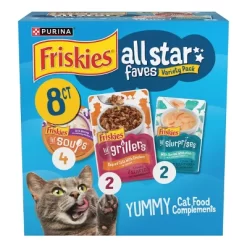 Purina Friskies All Star Faves Lickable Chicken And Shrimp Flavor Topper Variety Pack Wet Cat Food - 10.3oz -BlueBuffalo Sales Store GUEST 37c62c90 cb2d 4259 8f88 5fe3b5104dd2