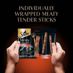 Sheba Meaty Tender Sticks With Chicken Jerky Cat Treats - 0.7oz/5ct -BlueBuffalo Sales Store GUEST 37e8da50 1232 46dc 8815 a686f09017b3