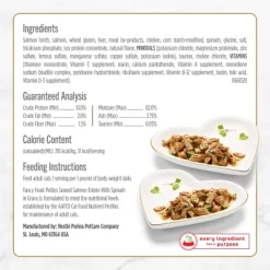 Fancy Feast Petites Seared Salmon, Fish & Seafood Flavor With Spinach In Gravy Wet Cat Food - 2.8oz -BlueBuffalo Sales Store GUEST 382f25a0 fb62 4263 9357 186288fe2c05