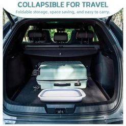 HTUTWOO Collapsible Kitty Litter Box, Open Top Cat Litter Tray With Scoop And Litter Bag, Anti-Splashing Waterproof Cat Toilet Potty Pan 17.7" X 13.5" -BlueBuffalo Sales Store GUEST 388ca96b 2355 41e8 bdab 36a1dbe51cce