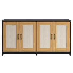 47 Inch Double Litter Box Enclosure - Wooden 2-Cat Hidden Cabinet With Pull-Out Drawers & 4 Sisal Doors, Cat House/TV Stand Sideboard 15 47 Inch Double Litter Box Enclosure - Wooden 2-Cat Hidden Cabinet With Pull-Out Drawers & 4 Sisal Doors, Cat House/TV Stand Sideboard -BlueBuffalo Sales Store GUEST 38f19749 ef84 42de a9b5 f79209b81185