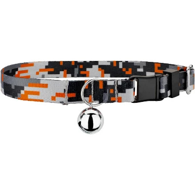 Country Brook Petz Orange Digital Camo Cat Collar 4 Country Brook Petz Orange Digital Camo Cat Collar - Image 4
