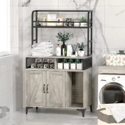 Acekool 55" Hidden Cat Litter Box Furniture - Storage Shelf & Scratching Pad For 2 Cats -BlueBuffalo Sales Store GUEST 38fd3f22 c5f8 40d7 b646 d896793deb3d