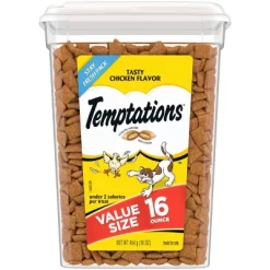 Temptations Classic Tasty Chicken Flavor Crunchy Cat Treats - 16oz -BlueBuffalo Sales Store GUEST 39772bc8 ee04 4203 a83e f258f2bf752c