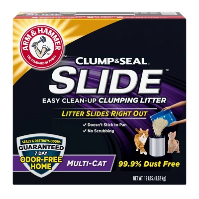 Arm & Hammer Slide Easy Clean Up Multi-Cat Clumping Litter 5 Arm & Hammer Slide Easy Clean Up Multi-Cat Clumping Litter - Image 5