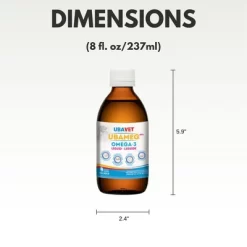UBAVET Ubameg Omega-3 Fatty Acid Liquid For Dogs & Cats – (8 Fl Oz / 237ml) -BlueBuffalo Sales Store GUEST 3abef761 3af5 450d 934e ff77f1ec2115