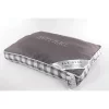 Precious Tails Rae Dunn Happy Place Orthopedic Cat And Dog Bed - Gray