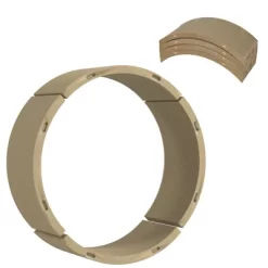 PawHut Cat Scratching Board, 4 Pack Cat Scratcher For Indoor Cats, Reversible Cat Scratching Post Replacement For Cat Wheel, Brown -BlueBuffalo Sales Store GUEST 3c4556f1 988d 46fb a225 faa44a7d4407