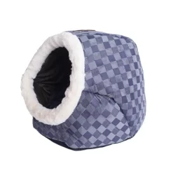 Armarkat Cuddle Cave Cat Bed C44 For Cats & Puppy Dogs, Blue Checkered -BlueBuffalo Sales Store GUEST 3c5aa32d d849 4e76 a1ad 11b55319bf88