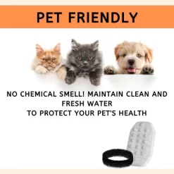 Nispira Water Filter Replacement For Rellaty Neareal Cat Drinking Water Fountain 108oz/ 3.2L Automatic Stainless Steel For Pet Dog, 12 Packs -BlueBuffalo Sales Store GUEST 3e36c6e1 6eee 481a bc0f d29b020f69fc 2