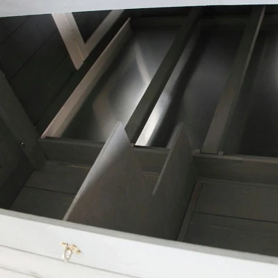 Resenkos Pet Mouse Cage, Hedgehog Cage,2-Level Hamster Cage With Openable Top, Door, Shelf, Ladder, Gray 4 Resenkos Pet Mouse Cage, Hedgehog Cage,2-Level Hamster Cage With Openable Top, Door, Shelf, Ladder, Gray - Image 4