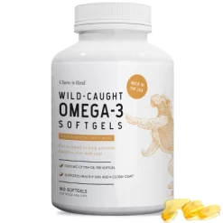 Chew + Heal Wild-Caught Omega Skin + Coat Softgels Made With Wild-Caught Fish Oil Supplement For Dogs & Cats, 180 Count -BlueBuffalo Sales Store GUEST 406b54f6 351f 4bca a53a 91ed0d2ce199