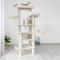 Multipet 68 Inches Multi-Level Large And Tall Cat Tree