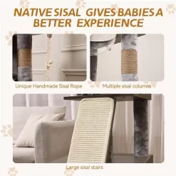 Cat Tree Tower With Litter Box Enclosure 66.9in Condo With Perch & Scratching Posts - Plush Nest, Multi-Tier Play & Rest 11 Cat Tree Tower With Litter Box Enclosure 66.9in Condo With Perch & Scratching Posts - Plush Nest, Multi-Tier Play & Rest -BlueBuffalo Sales Store GUEST 431f662f f5fe 4aa6 8108 91dca1ab6462