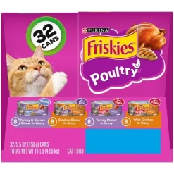 Purina Friskies Shreds, Meaty Bits & Prime Filets With Chicken, Turkey And Cheese Flavor Wet Cat Food - 5.5oz/32ct Variety Pack -BlueBuffalo Sales Store GUEST 44ab8d2a 56bf 4e0f a756 9bb246f5e323