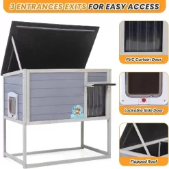 Raised Outdoor Cat House -BlueBuffalo Sales Store GUEST 44b60dd1 84c8 4bf2 b34e c04fcf01948a