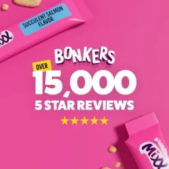 Bonkers Mixx Puree Salmon Flavor Cat Treats - 0.121lb/4ct -BlueBuffalo Sales Store GUEST 453db54a e9b1 4cd3 bfab 4b8039651349