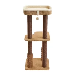 Two By Two Lansing - Beige Scratching Post Cat Furniture - 39.6 In. Tall -BlueBuffalo Sales Store GUEST 45546b0c 749e 4748 8069 75a1bc9f4a55