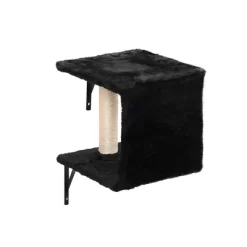 Kumasinova 5PCS Modern Cat Tree With Floating Shelves,Wall-Mounted Cat Tower With Scratching Post,Cat Tree Tower With Perches & Condo For Indoor,Black -BlueBuffalo Sales Store GUEST 4555936c e76f 49c0 95f3 66cdaf91ecbf