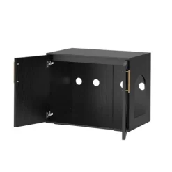 Whizmax Cat Litter Box Enclosure, Hidden Cat Litter Box Furniture With With 2 Doors And Pads, Wooden Kitty Litter Box Cabinet Furniture -BlueBuffalo Sales Store GUEST 464168df bb82 4997 ae51 275c74f0823e