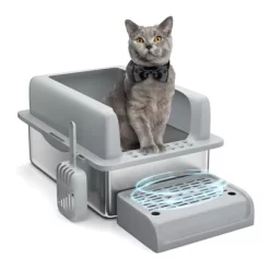 Stainless Steel Cat Litter Box, Large Litter Box For Big Cats And Multi-Cats With Cleaning Pedal 15 Stainless Steel Cat Litter Box, Large Litter Box For Big Cats And Multi-Cats With Cleaning Pedal -BlueBuffalo Sales Store GUEST 46560d60 d0c0 4083 b2a3 b6447ce5f959