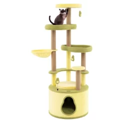 Tangkula Large Avocado Cat Tree Multi-level Cat Tower W/ Large Private Condo Fun Pompoms -BlueBuffalo Sales Store GUEST 486d5106 6948 4b96 87e0 edeec5dccae8