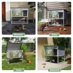 Wood Outdoor Cat House -BlueBuffalo Sales Store GUEST 487a54b0 43a6 4862 a693 3d440221f708
