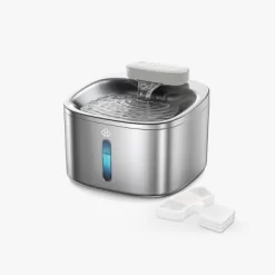 Oneisall PW04 Wireless Cat Fountain: 3.5L Stainless Steel, Battery Operated, Cordless, Rechargeable – Pet Water Dispenser（w/3Filters) -BlueBuffalo Sales Store GUEST 492b7f72 2479 415c b95e 40374c68d65c